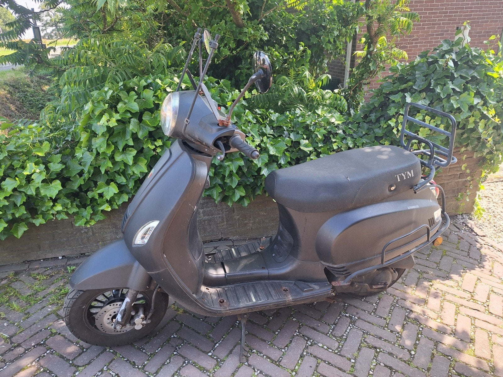 2x vespa look snorscooter 2019 voor de liefhebber, Ophalen, Gebruikt, Overige typen, Vespa
