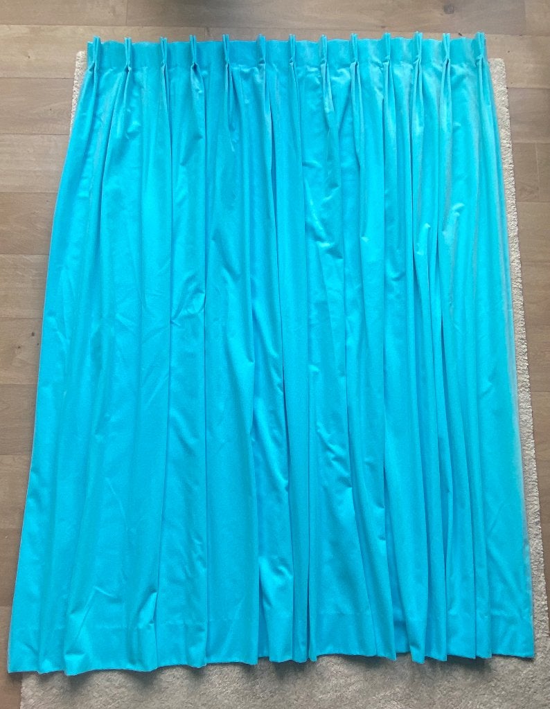 Gordijnen 4 stuks, Ophalen, Gebruikt, Overige merken, 180 cm