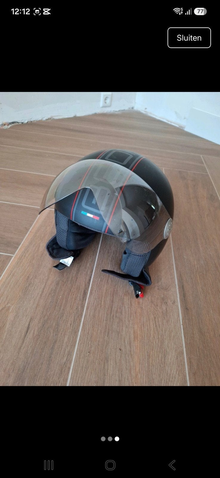Beon Design Jethelm Maat M (57-58cm), Ophalen of Verzenden, Gebruikt, Overige merken