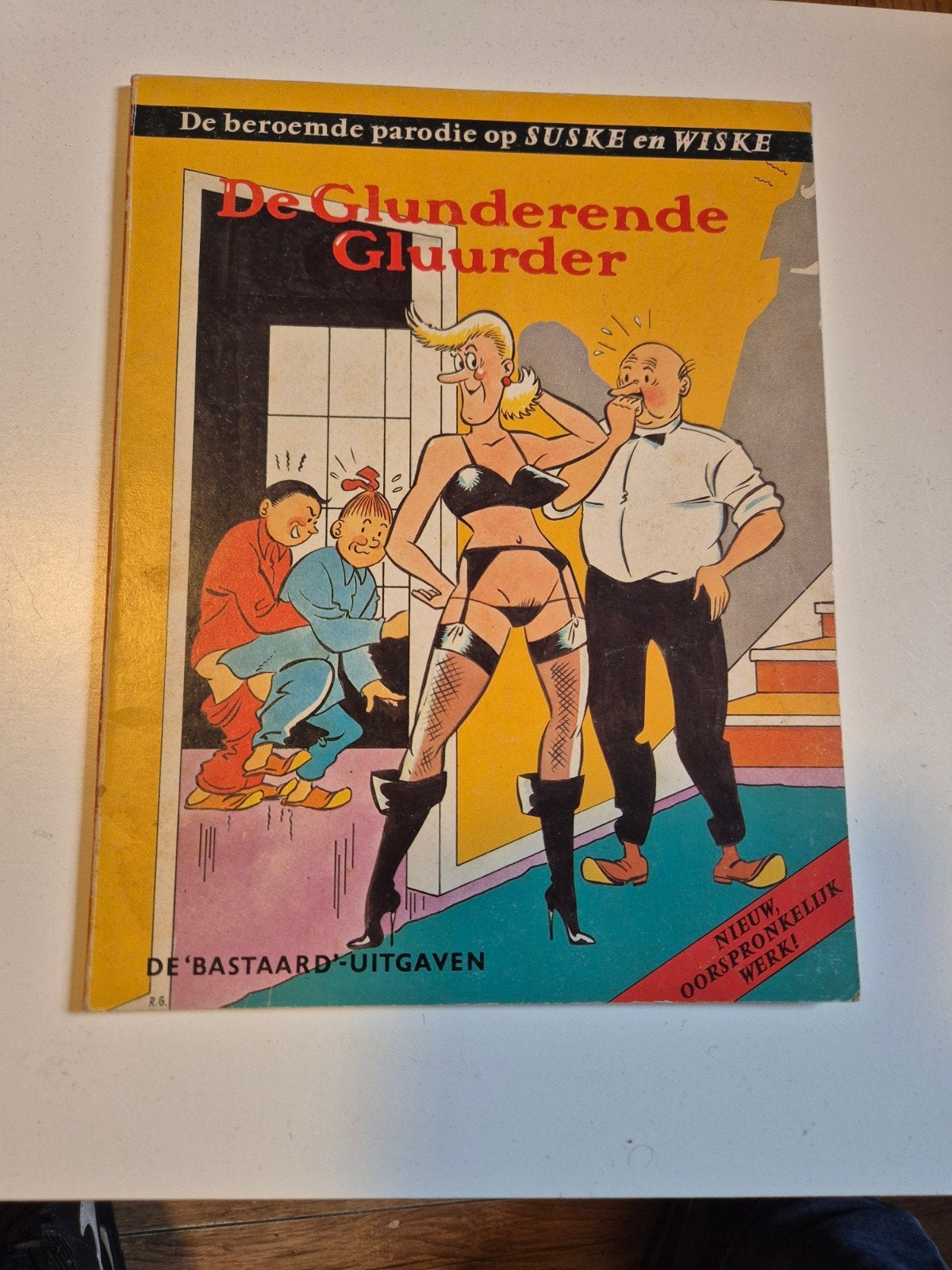 Suske en wiske porno parodie 18+ De Glunderende Gluurder, Ophalen of Verzenden
