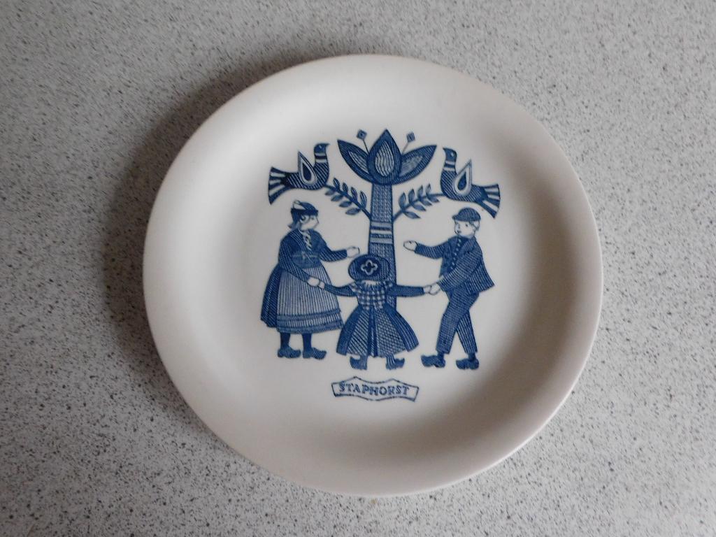 Bord 20,5 cm. Klederdracht Staphorst Royal Sphinx, Ophalen of Verzenden