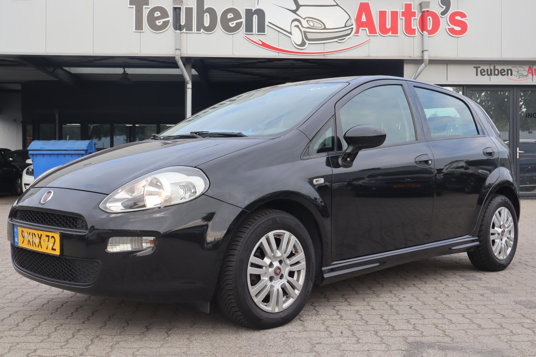 Fiat Punto Evo 0.9 TwinAir Street | Airco | Lm velgen | Elek, Auto diversen, 875 cc, Zwart, Handgeschakeld, Stellantis Fiat