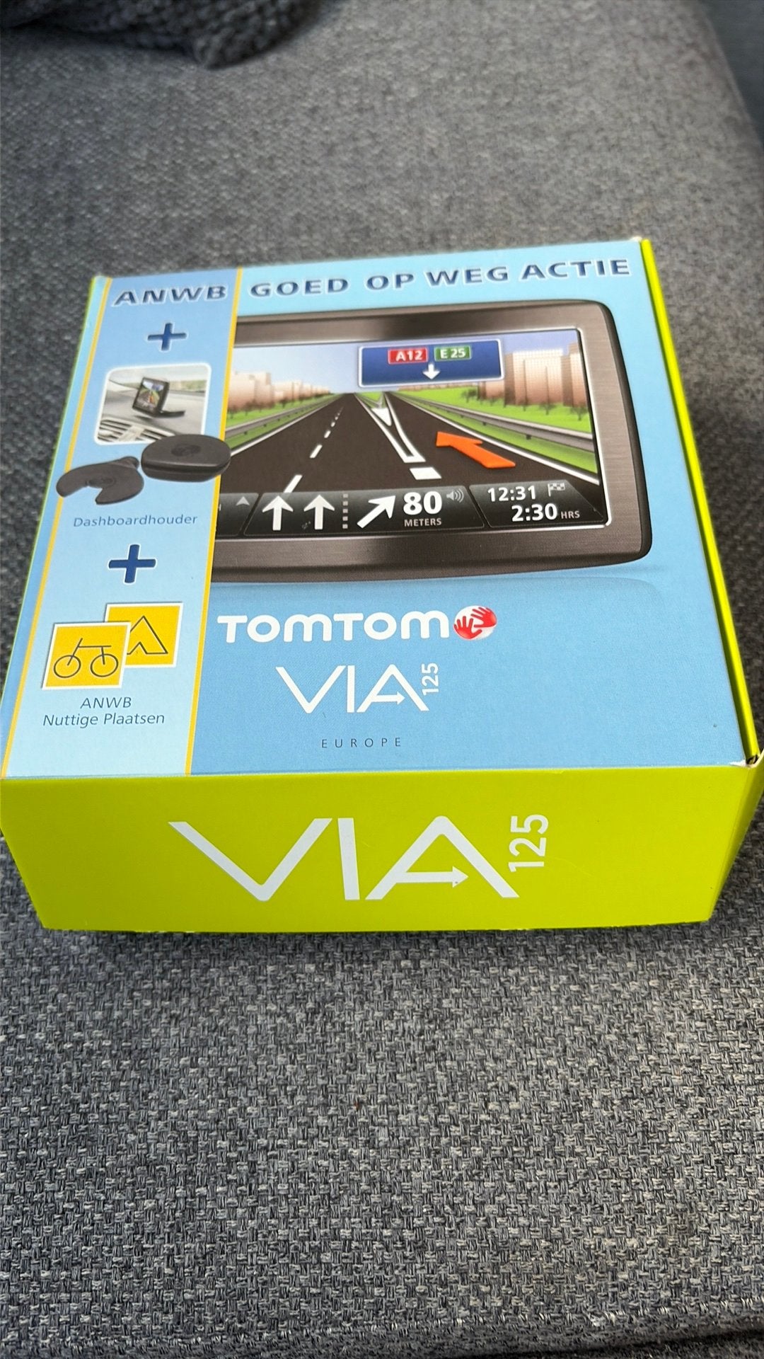 TomTom via 125, Ophalen of Verzenden, Gebruikt