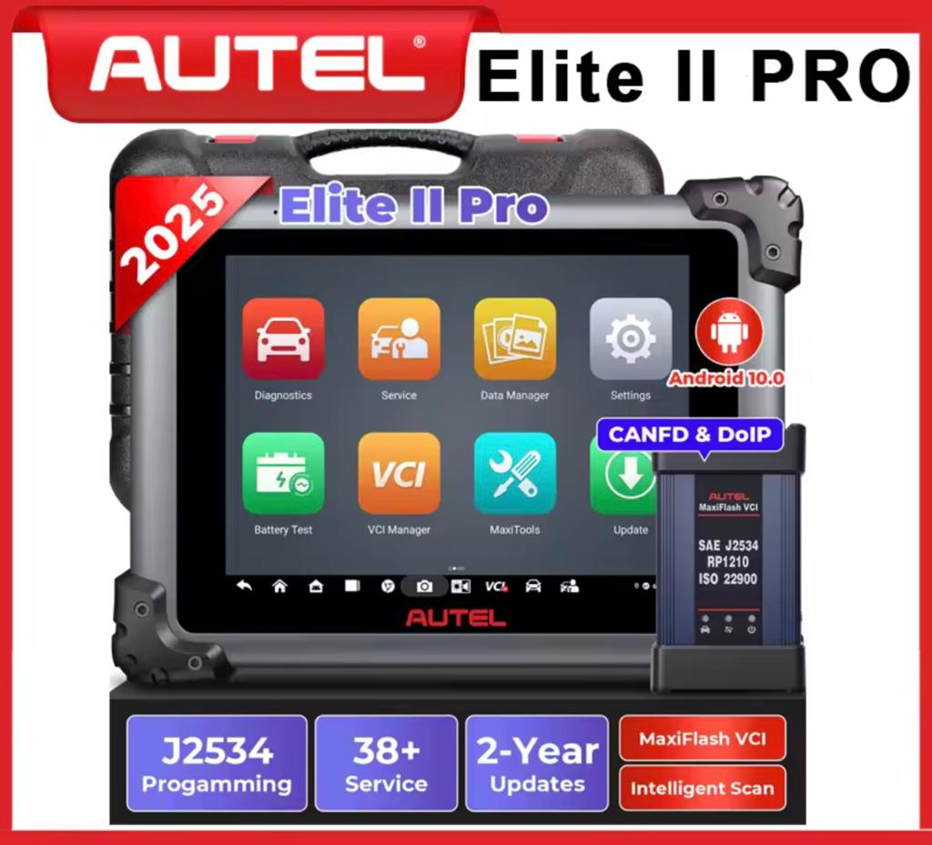 Autel MaxiSys Elite II Pro Diagnostic Tools J2534 ECU, Auto diversen, Autogereedschap, Ophalen of Verzenden