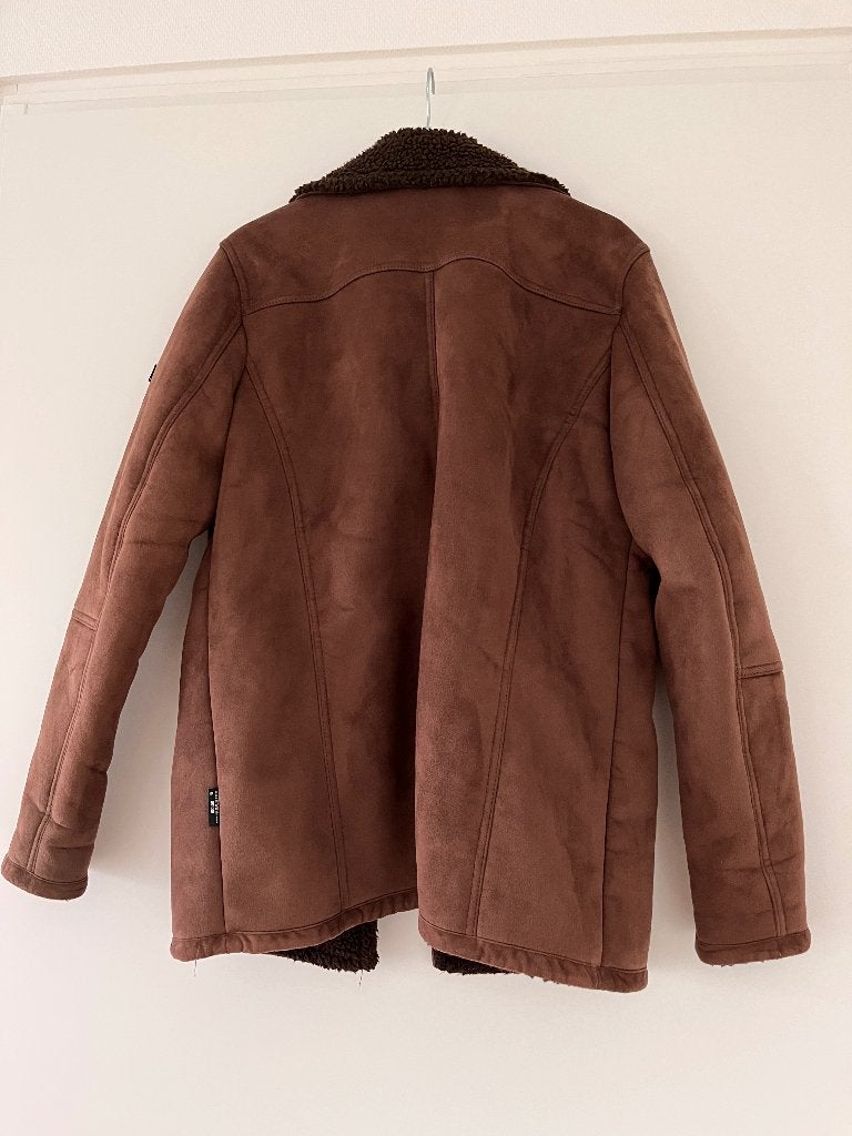 Jas Indicode Jeans M, Ophalen of Verzenden, Zo goed als nieuw, Maat 48/50 (M), Bruin