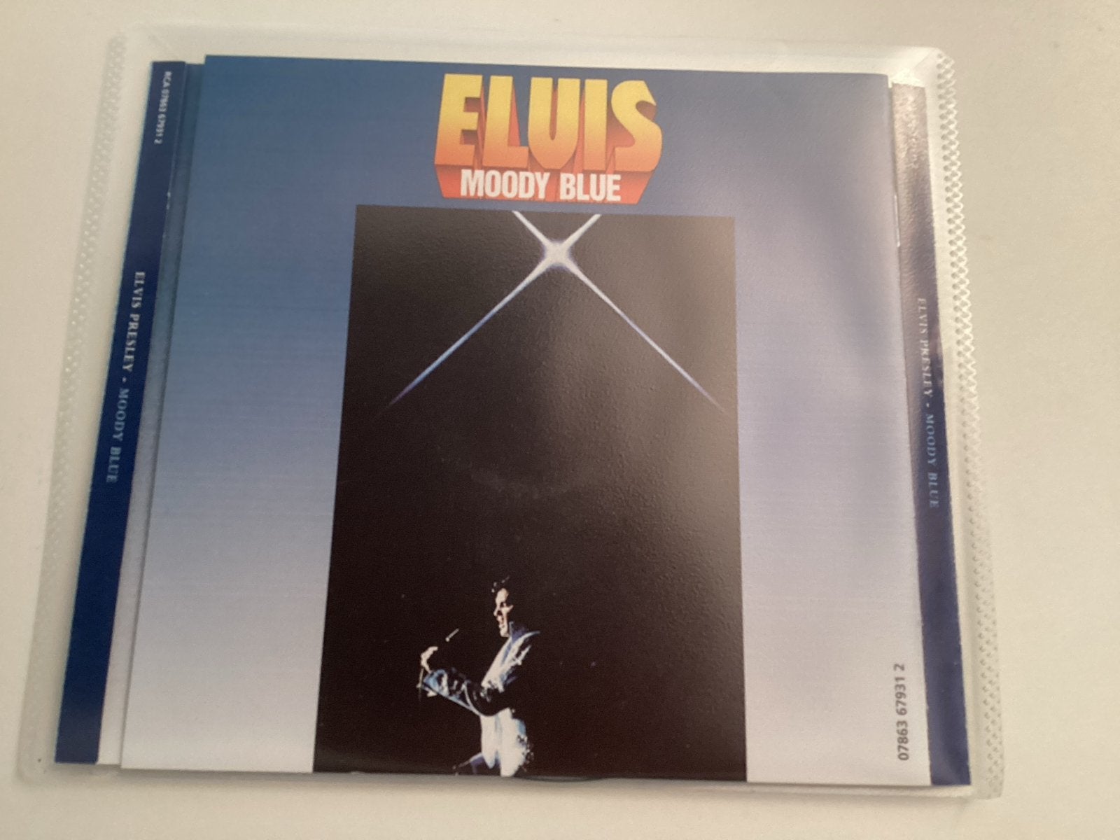 Elvis Presley - Moody Blue CD, Cd's en Dvd's, Verzenden, Zo goed als nieuw, Pop, Single