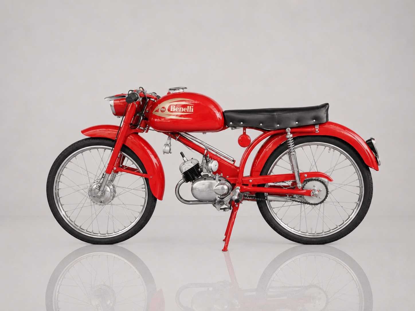 1958 Benelli Sport 50cc | Italian Classic Moped, Auto's, Oldtimers, Overige merken, Overige carrosserieën, Overige brandstoffen