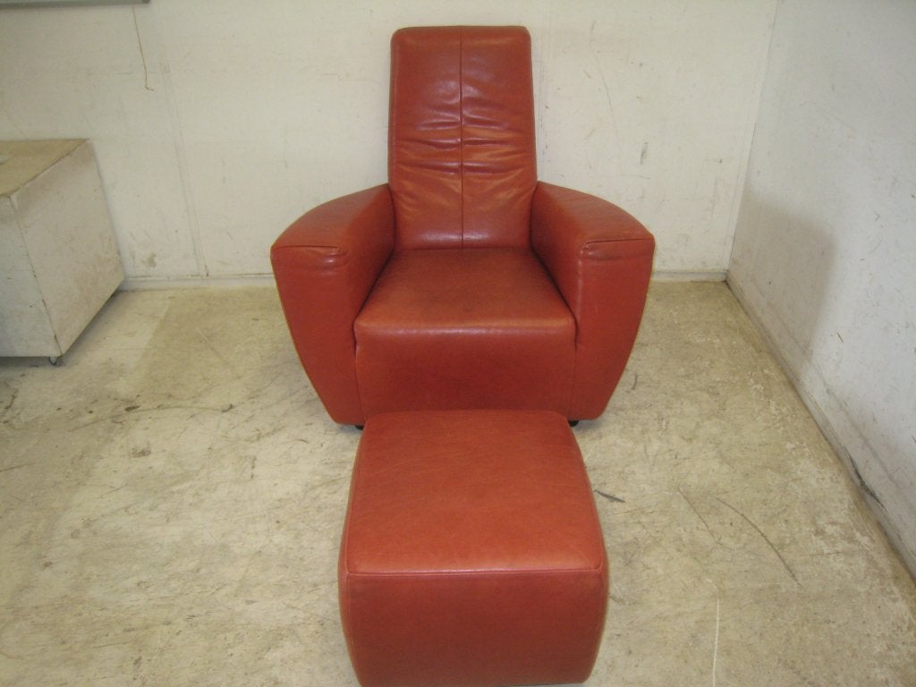 Label Longa fauteuil Gerard van den Berg, Huis en Inrichting, Fauteuils, Niet ingevuld, Gebruikt, Niet ingevuld, Niet ingevuld