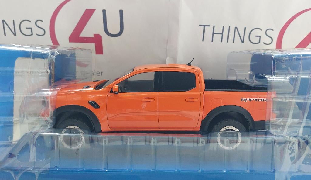 MCG 1:18 Ford Ranger Raptor 2023 oranje nieuw in verpakking, Hobby en Vrije tijd, Modelauto's | 1:18, Ophalen of Verzenden, Nieuw