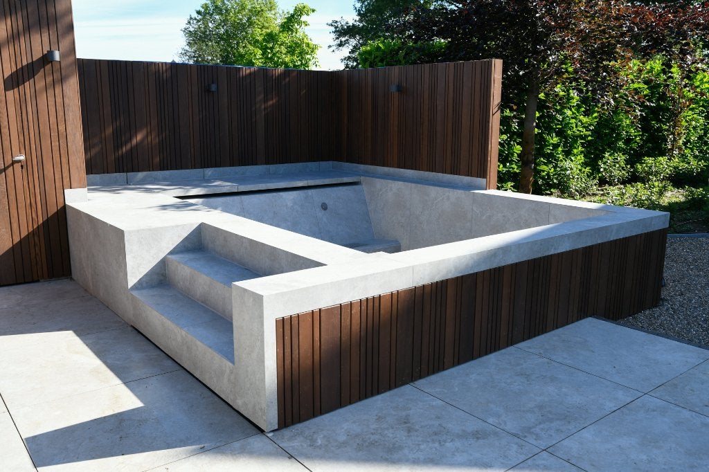 Terras Tegel Dolomia Grey 900x900x20mm merk Tuscania, Tuin en Terras, Hoofdweg 131-H-Loenen, Keramiek, Nieuw, Ophalen of Verzenden