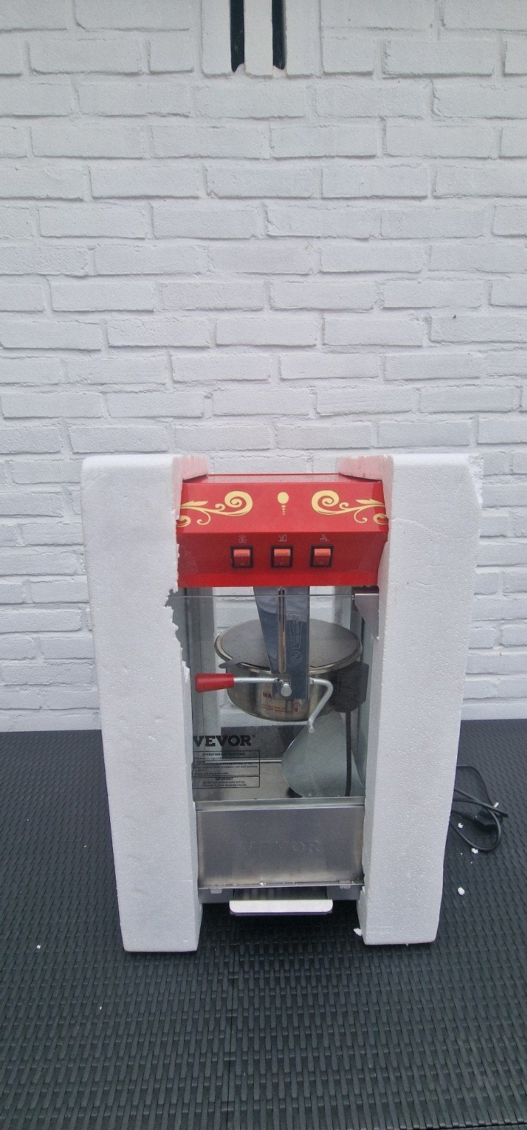 Popcornmachine - Slechts 3 keer gebruikt!, Ophalen of Verzenden, Zo goed als nieuw
