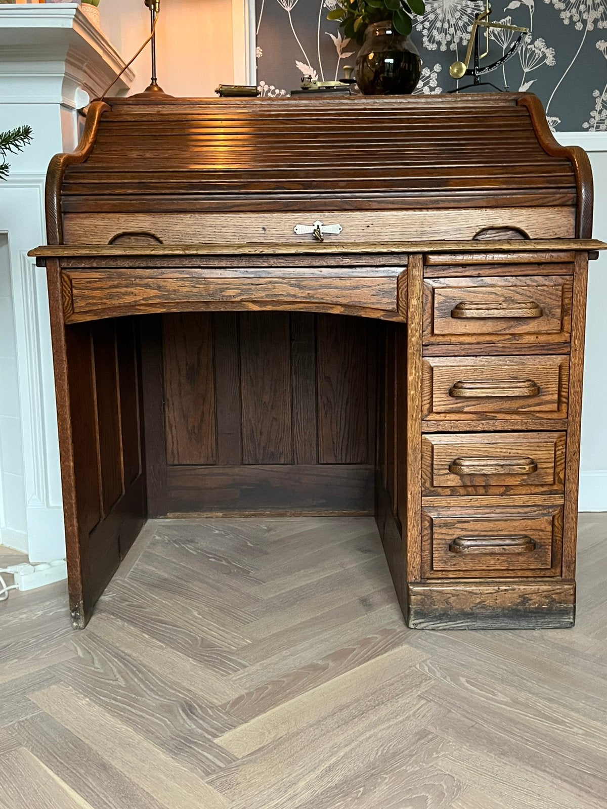 Cilinder bureau, Ophalen
