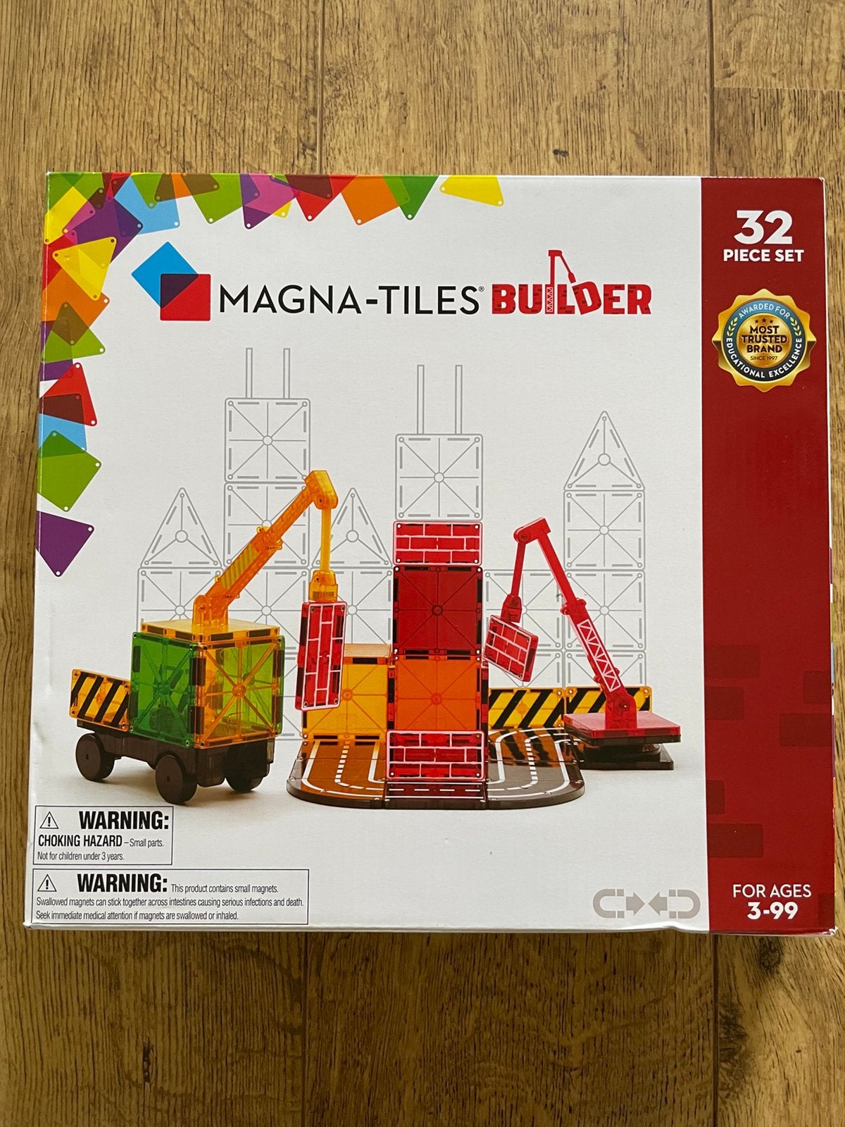 Magna-Tiles builder, Ophalen, Zo goed als nieuw