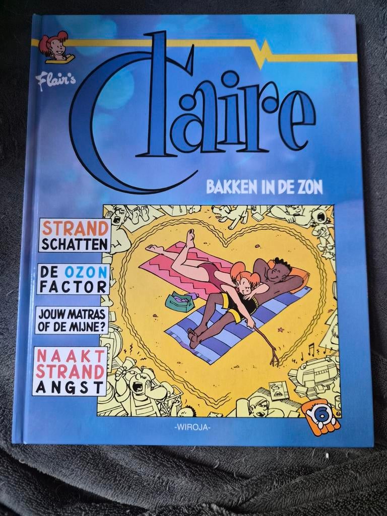 Flair's Claire: Bakken in de Zon - Stripboek, Boeken, Stripboeken, Gelezen, Eén stripboek, Ophalen of Verzenden