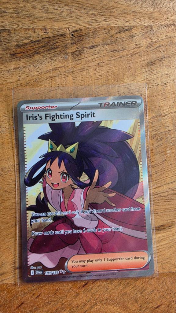 Pokemon Iris's Fighting spirit, Ophalen of Verzenden, Zo goed als nieuw