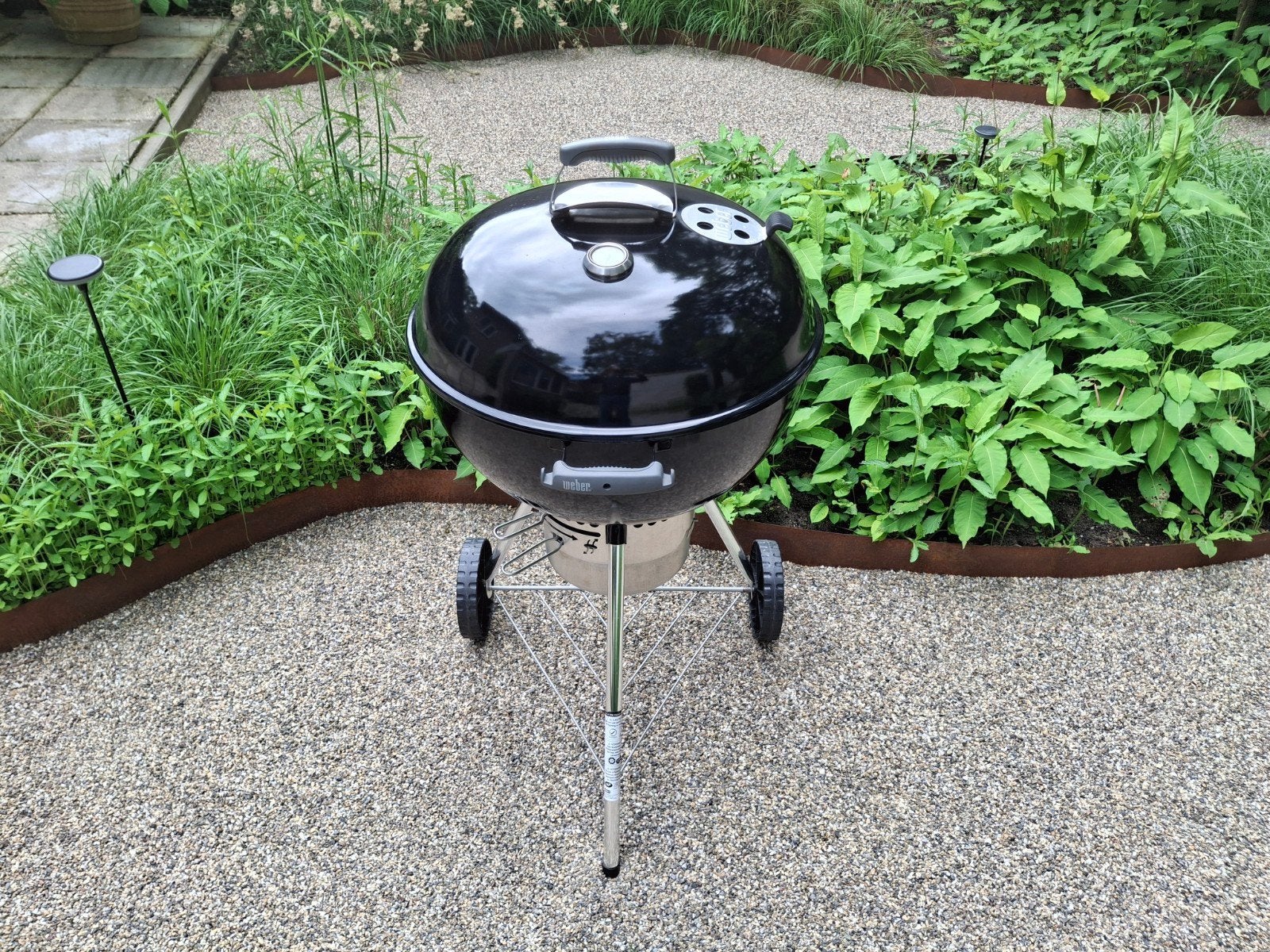 Weber One Touch houtskool bbq 57cm, Tuin en Terras, Houtskoolbarbecues, Ophalen