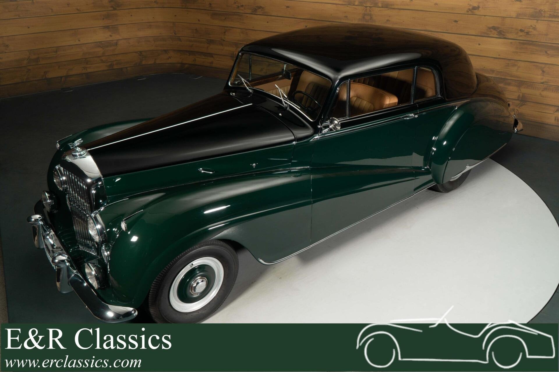 Bentley R-Type Park Ward LHD Coupé | 1954, Lederen bekleding, Achterwielaandrijving, Beige, Overige carrosserieën