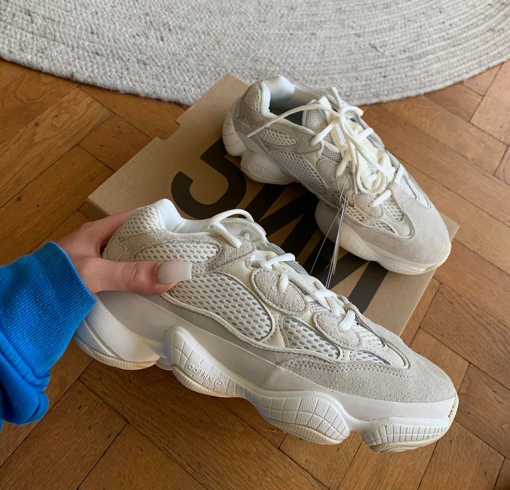 Yeezy 500 BoneWhite maat 38 2/3, Wit, Nieuw, Ophalen of Verzenden, Sneakers of Gympen