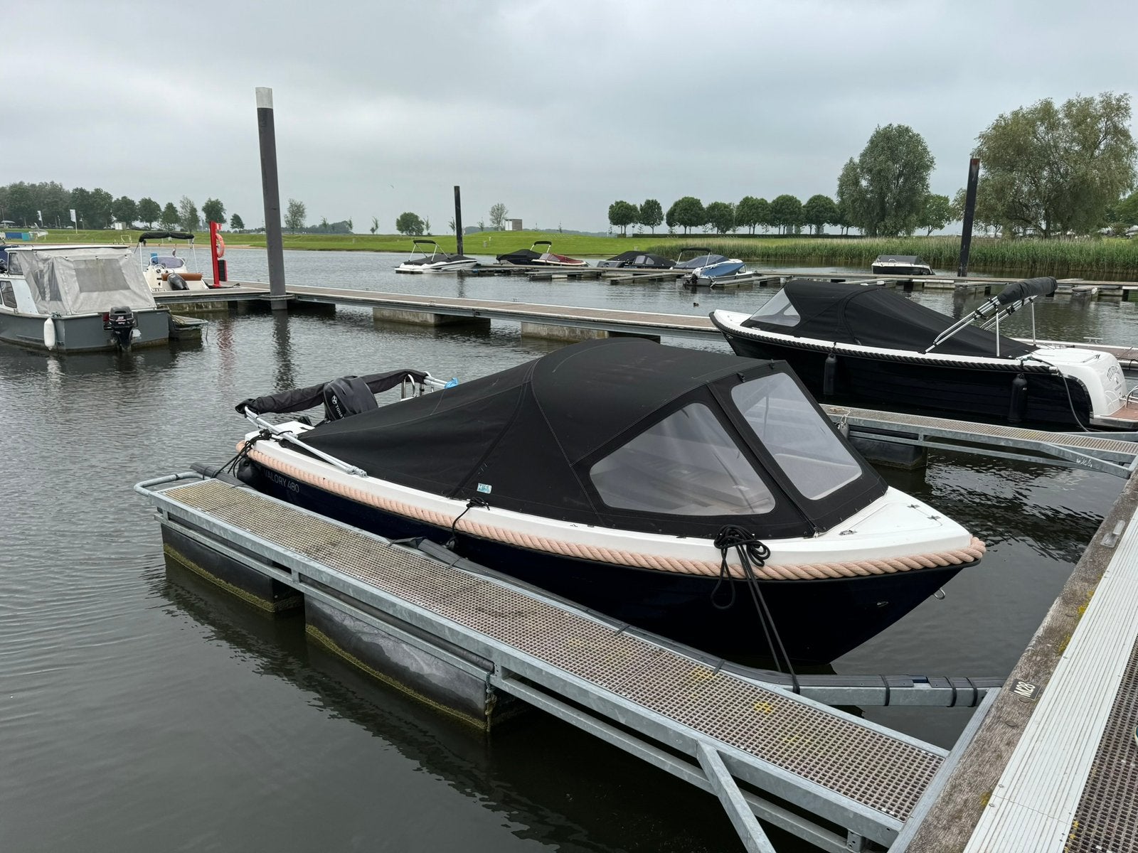 Valory 480 compleet met trailer, Overige merken, Buitenboordmotor, Sloep, Zo goed als nieuw