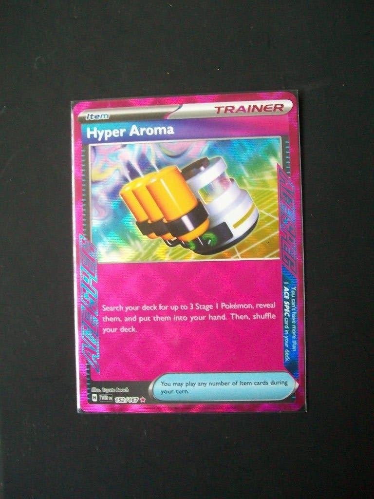 4313. Nieuwe Pokemon Kaart Trainer HYPER AROMA (152/167), Verzenden, Nieuw, Losse kaart, Foil