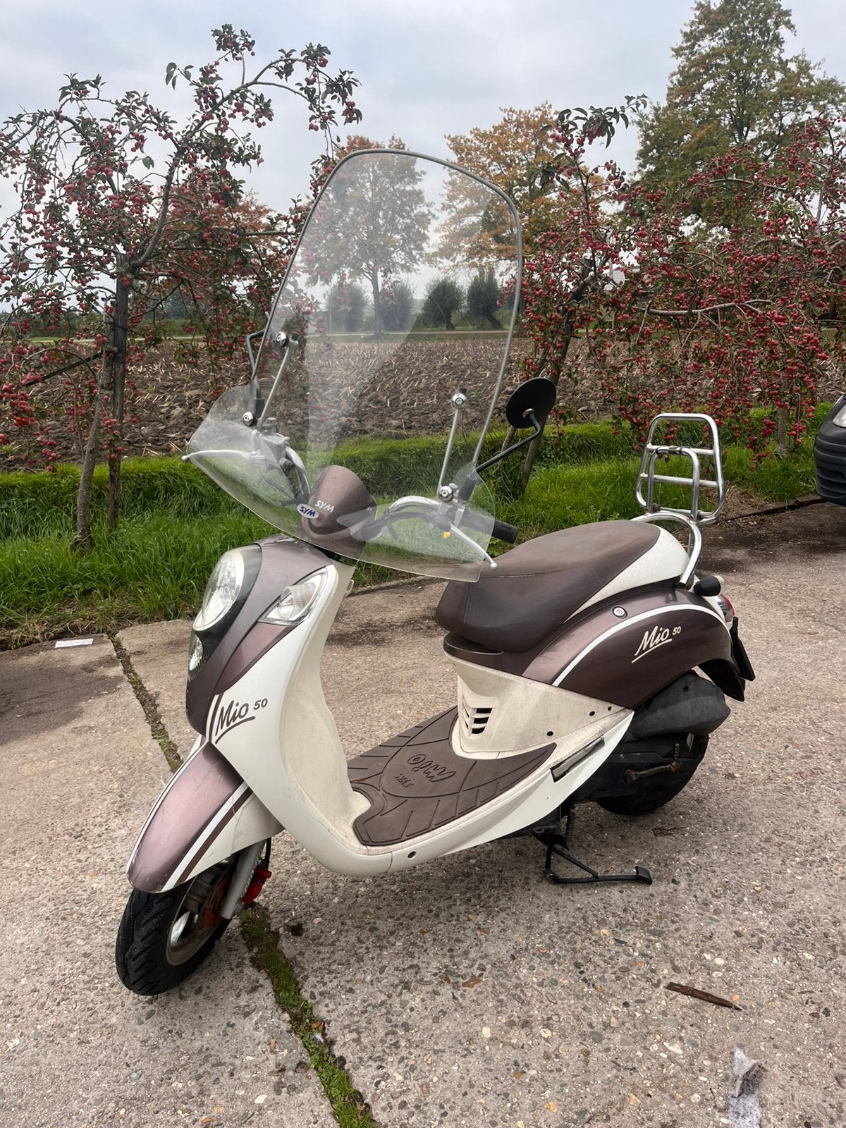 Sym mio 2011, Ophalen, Gebruikt, Benzine, Mio