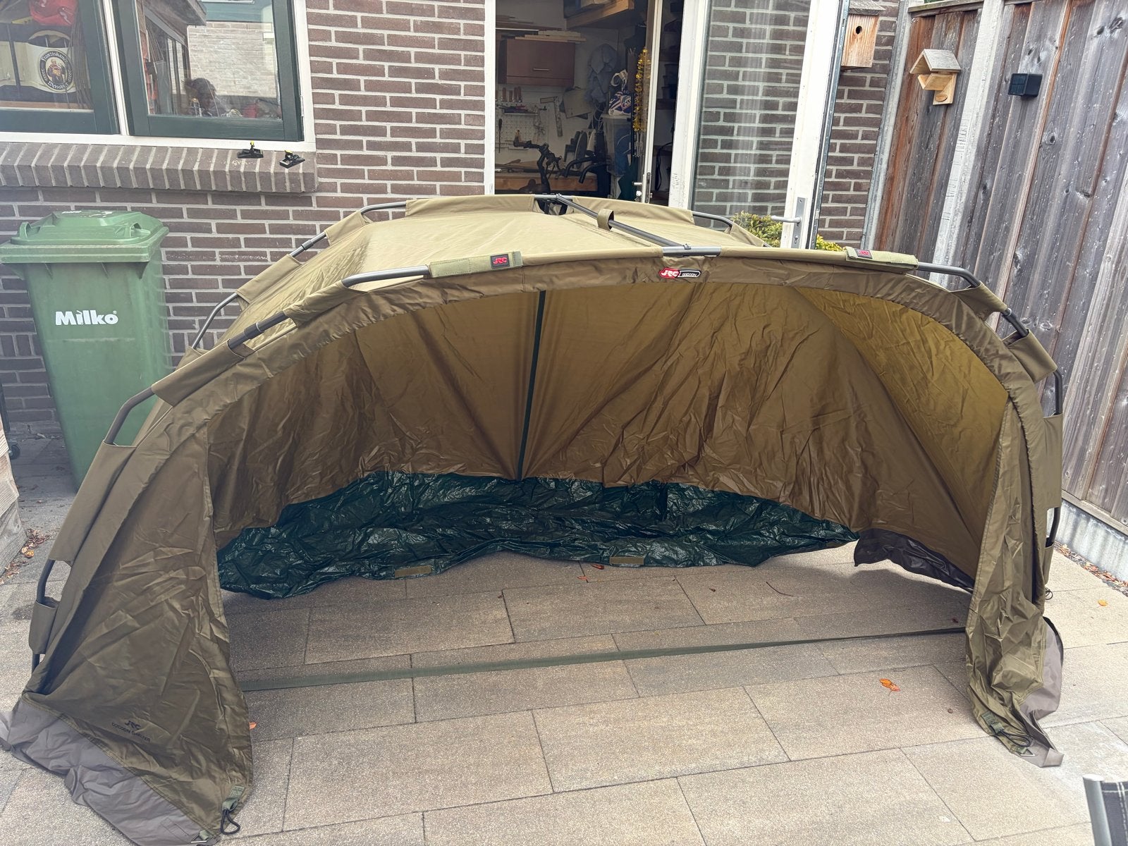 JRC Cocoon Shelter - Karpertent/Bivvy, Caravans en Kamperen, Ophalen, Zo goed als nieuw, Tot en met 2