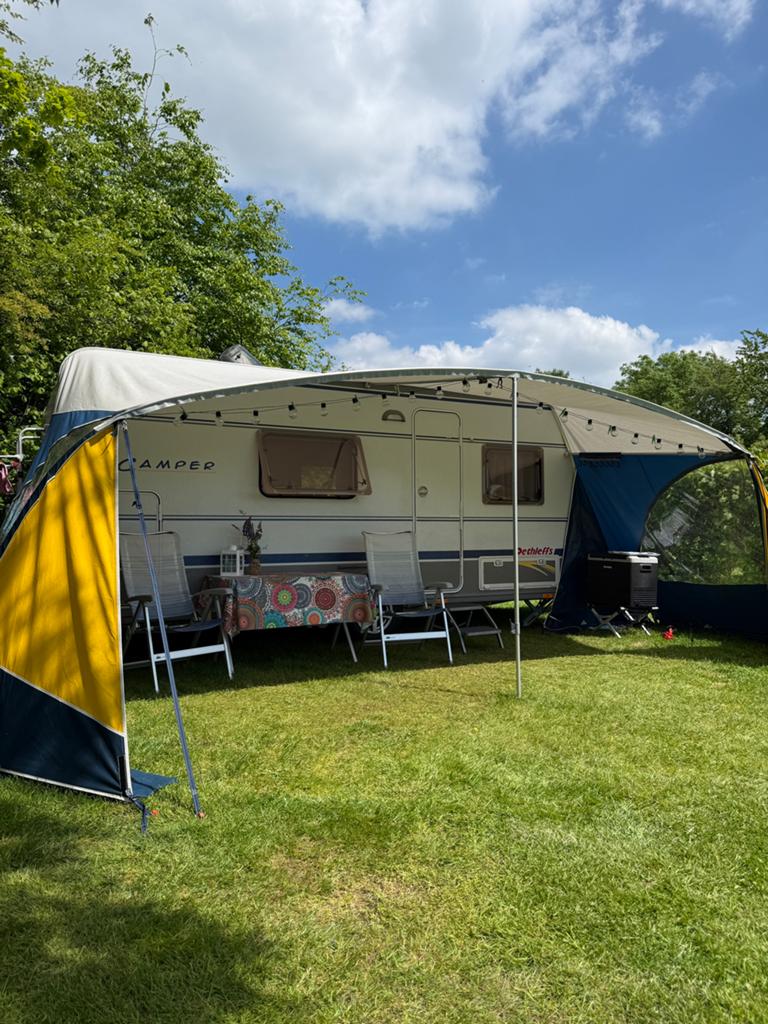 Te koop Dethleffs 495 TK, Caravans en Kamperen, Mover, Standaardzit, Particulier, Dethleffs