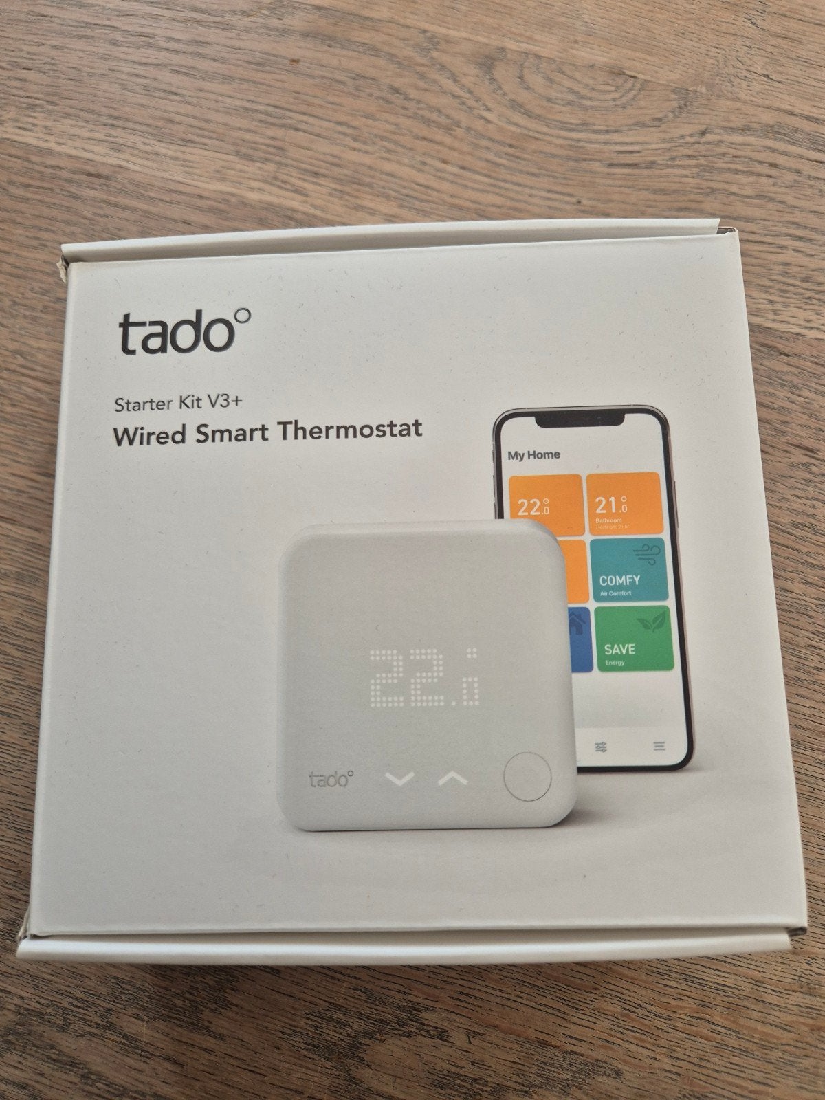 Tado Starter Kit V3+ Bedrade Slimme Thermostaat, Ophalen, Slimme thermostaat, Zo goed als nieuw