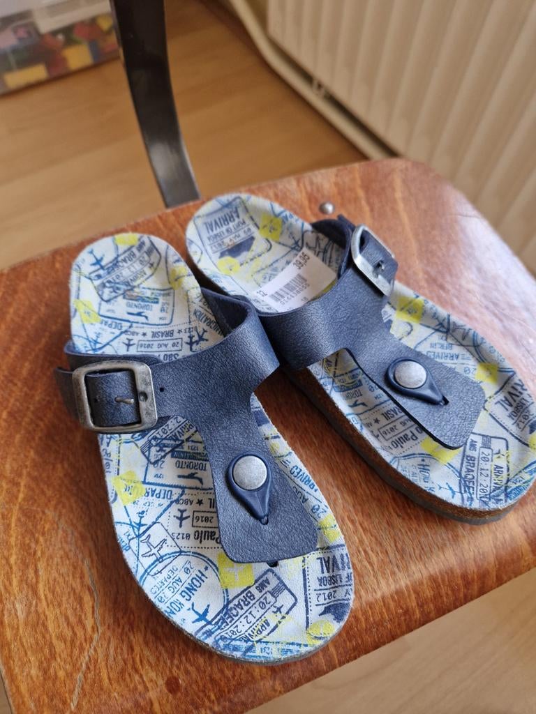Birkenstock slippers maat 32, Overige typen, Nieuw, Ophalen of Verzenden, Jongetje