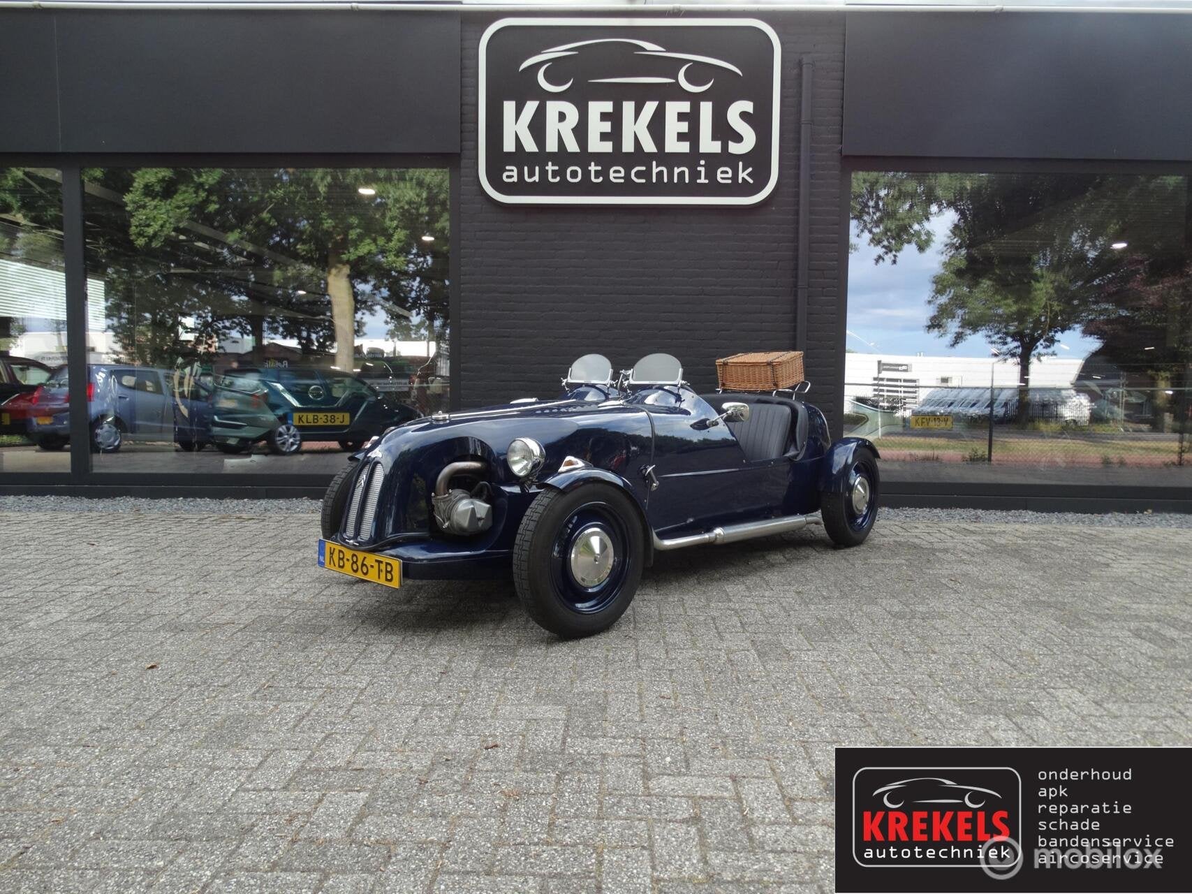 Citroen 2CV6 602cc Lomax 224, Auto's, Voorwielaandrijving, Blauw, 29 pk, Bedrijf