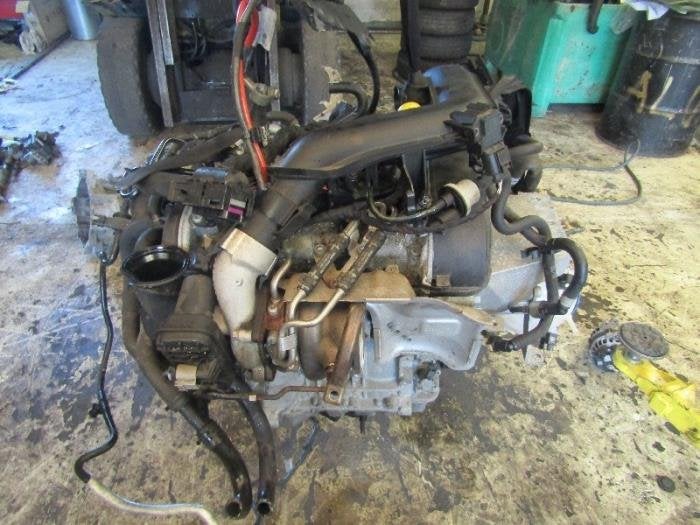 Motor van een Volkswagen Polo, Gebruikt, -, -, -