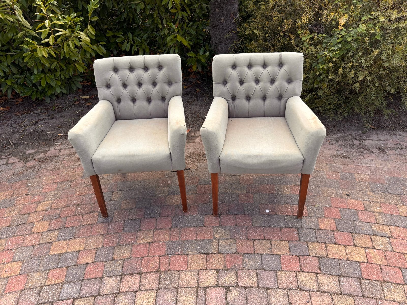 Twee gebruikte stoelen, Huis en Inrichting, Ophalen, Gebruikt, Twee, Overige kleuren