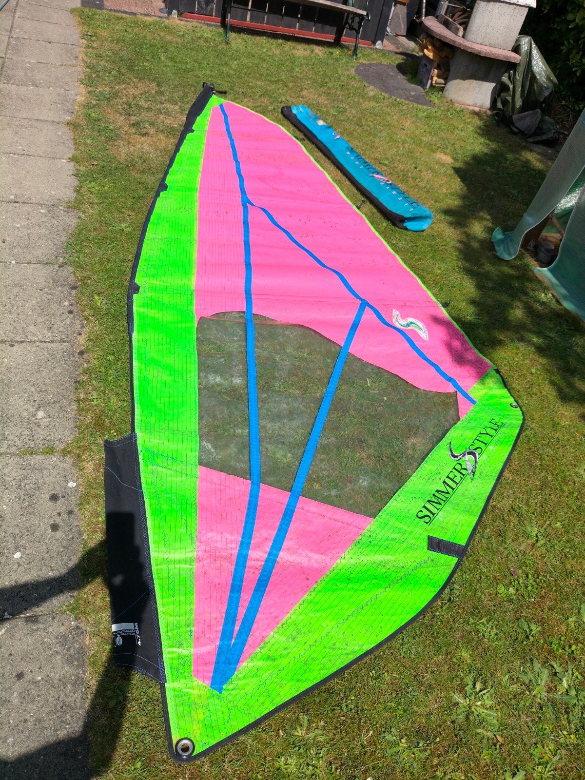 Windsurfzeil surf zeil Simmer Style 4.75, Watersport en Boten, Ophalen, Gebruikt, Minder dan 15 m²