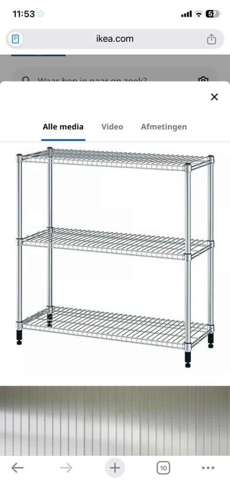 IKEA Omar stellingkast - veelzijdig opbergsysteem, Ophalen, Zo goed als nieuw