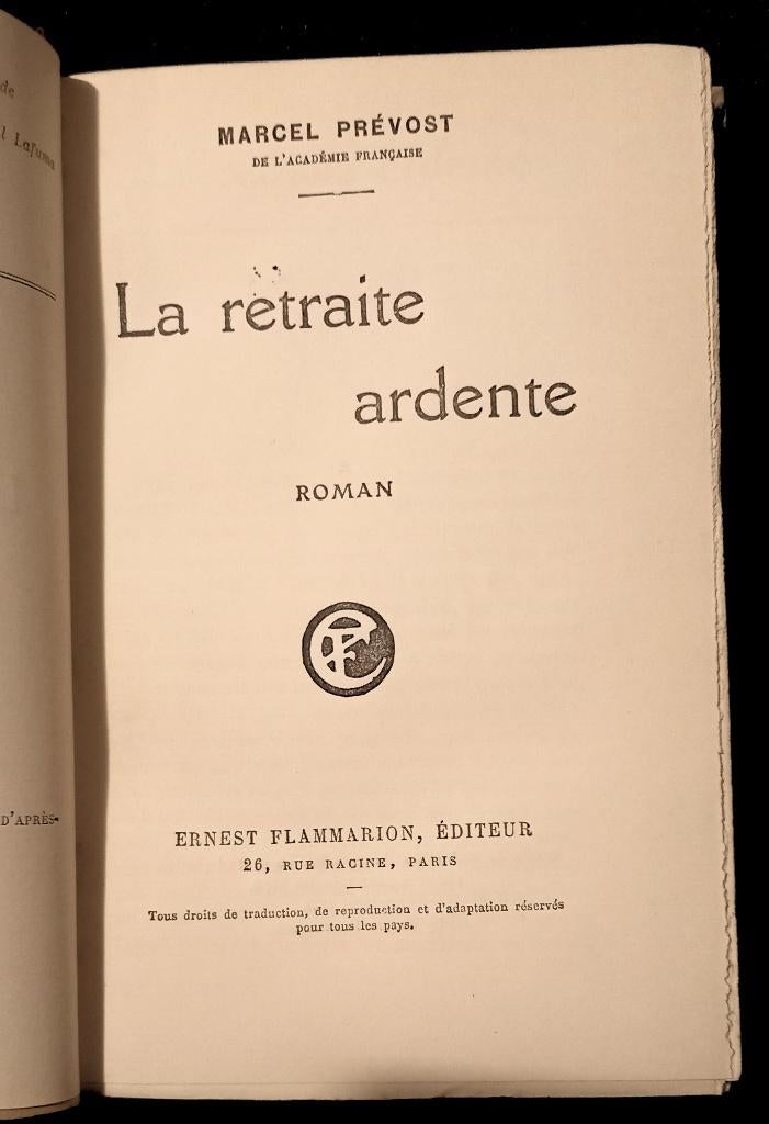 La retraite ardente 1927 Prévost 1/150 ex op Lafuma, Ophalen of Verzenden