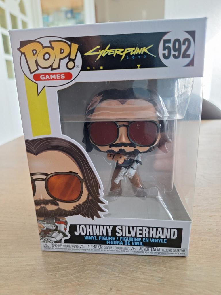 Funko Pop! Johnny Silverhand Cyberpunk 2077 #592, Ophalen, Zo goed als nieuw