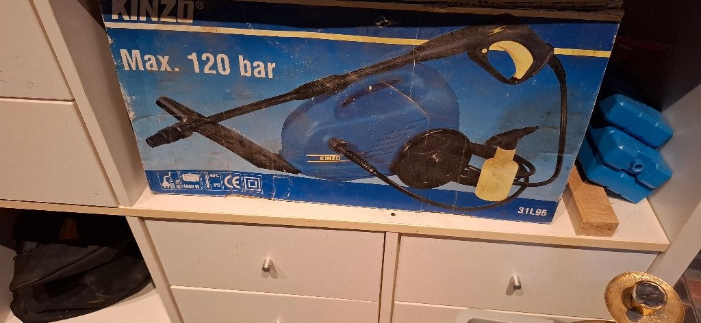 hogedrukspuit, Tuin en Terras, Hogedrukreinigers, Ophalen, Gebruikt, Elektrisch, Kinzo