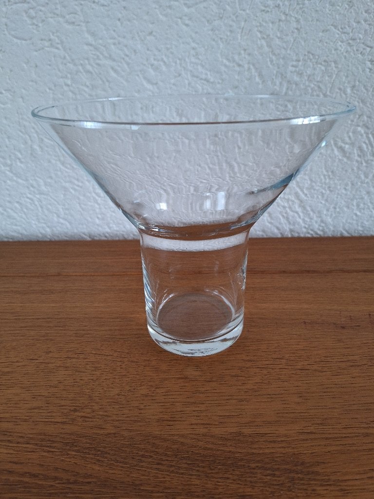 Vaas, Ophalen, Transparant, Geschikt voor droogbloemen, 18 cm