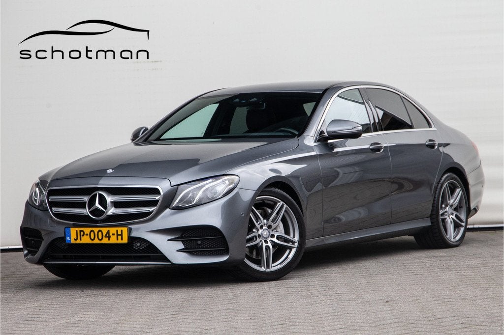 Mercedes-Benz E-Klasse 220 d AMG Widescreen, Head-up, Sfeerv, Automaat, Achterwielaandrijving, Gebruikt, 4 cilinders