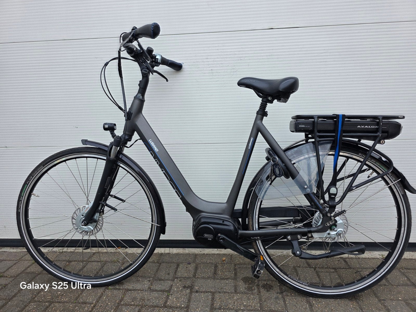 Avalon Lugano E-Bike 57cm 432Wh Bafang Middenmotor, Fietsen en Brommers, Lugano, 56 cm of meer, Zo goed als nieuw, Lugano