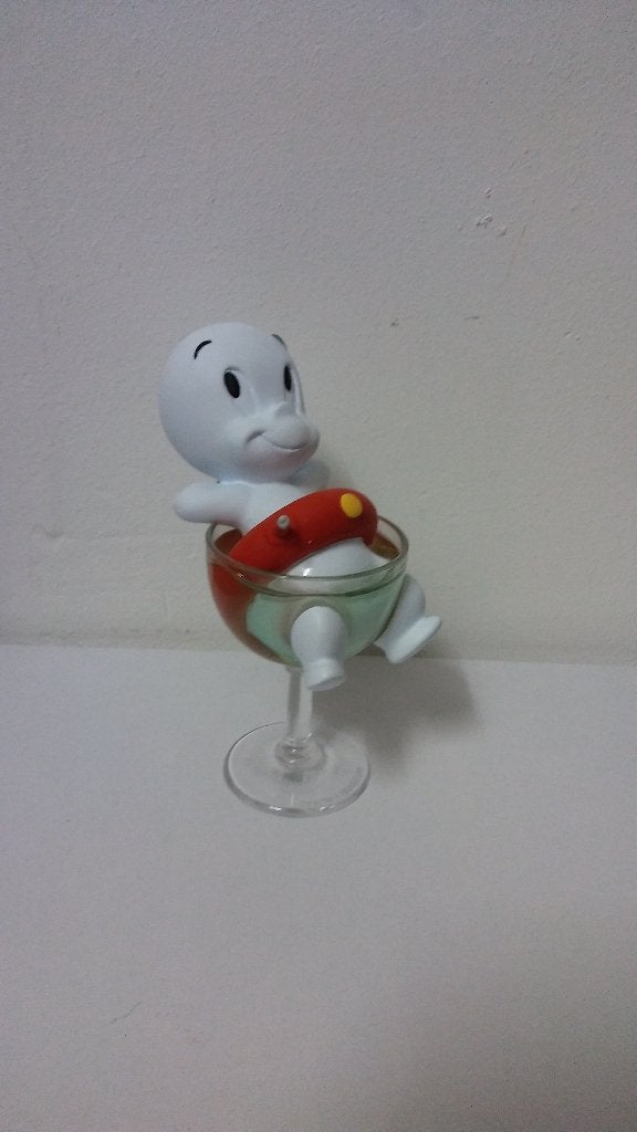 Casper het Spookje glas beeldje demons merveilles strip, Verzamelen, Verzenden, Overige figuren, Zo goed als nieuw, Beeldje of Figuurtje