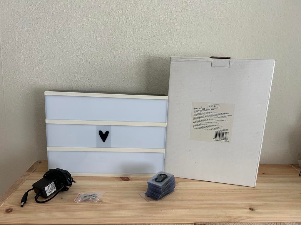 Rebl led light box A4, Ophalen of Verzenden, Zo goed als nieuw