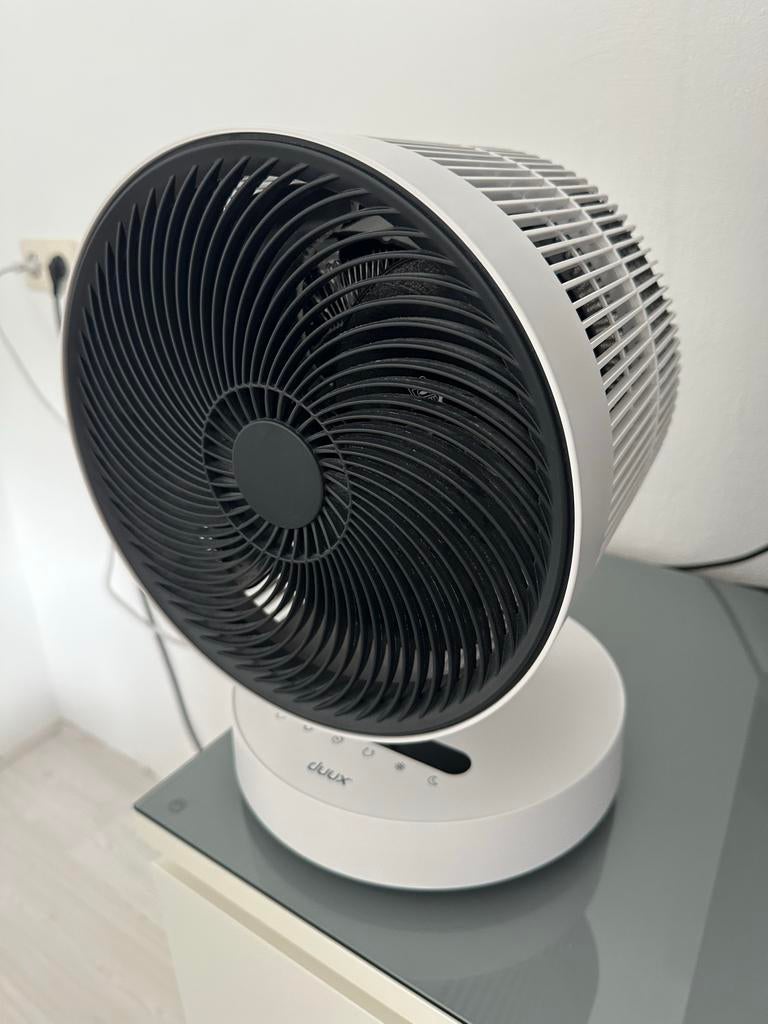 Duux Stream 2-in-1 Ventilator & Verwarming - Zo goed als nie, Ophalen, Ventilator met afstandsbediening, Zo goed als nieuw, Tafelventilator