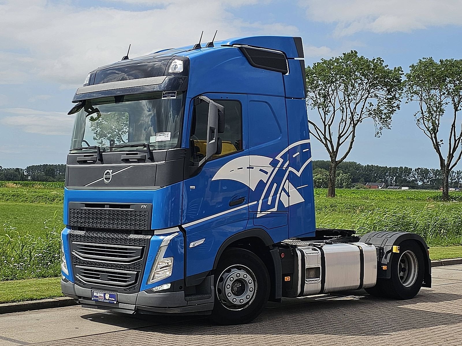 VOLVO FH 460 fh5 2x tank veb+ ipc, Auto's, Vrachtwagens, Automaat, Euro 6, Blauw, Bedrijf