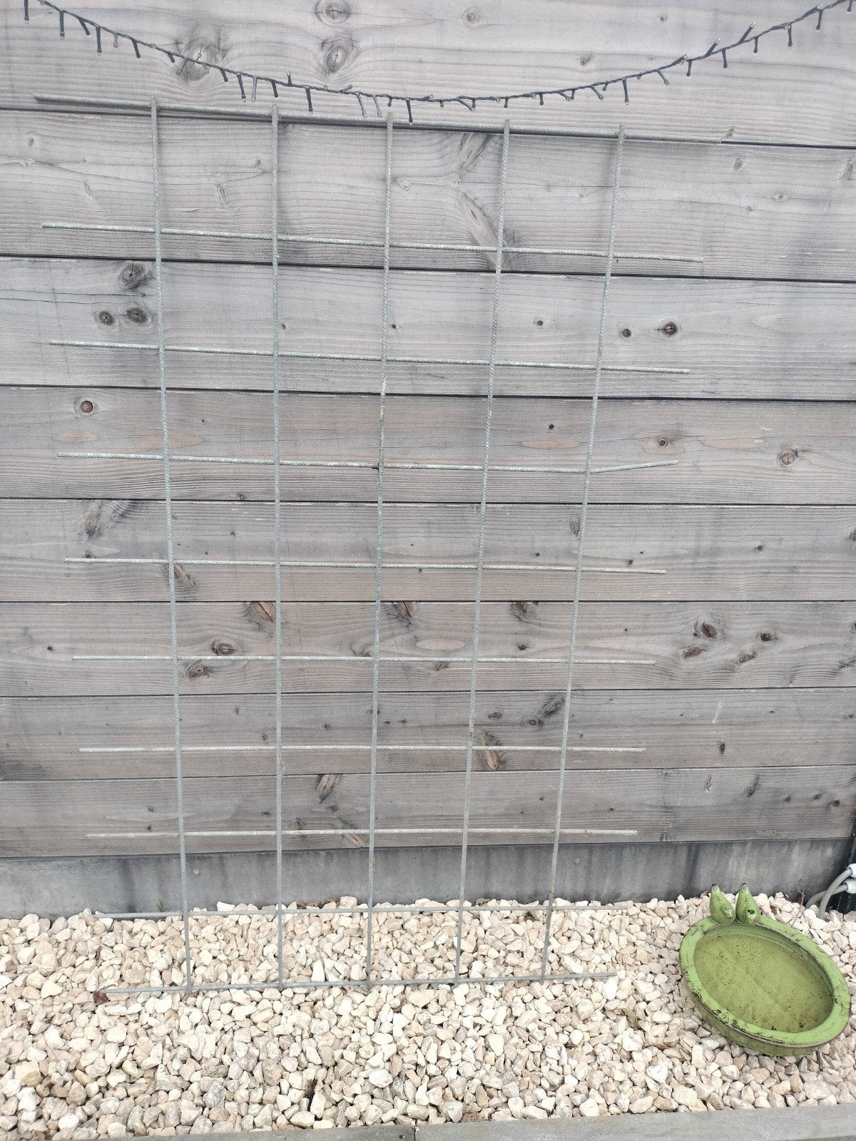 Verzinkt bouwstaalnet voor planten (2 stuks), Ophalen, Gebruikt, IJzer, Overige typen