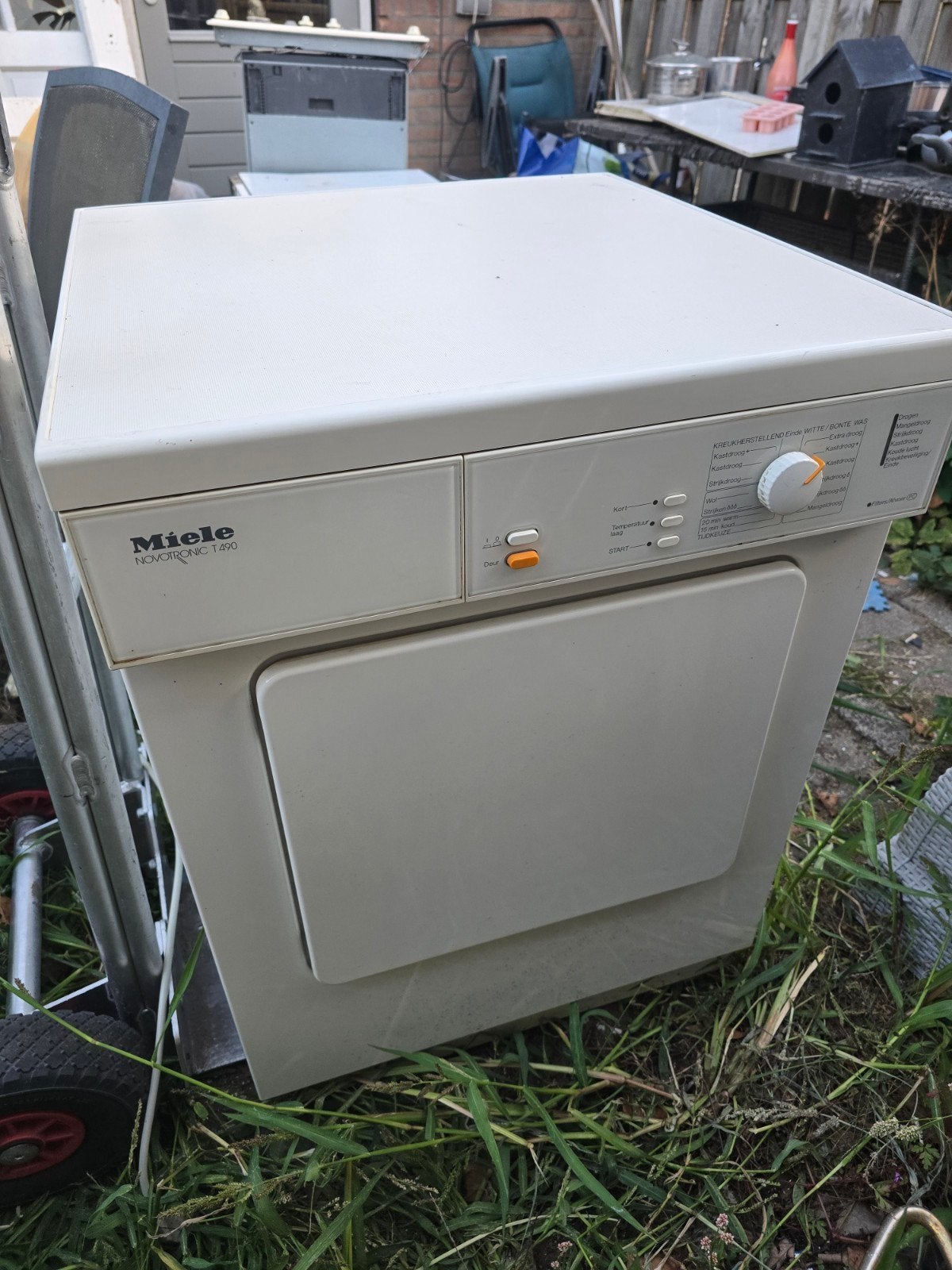 Miele Novotronic T490 Droger, Witgoed en Apparatuur, Ophalen of Verzenden