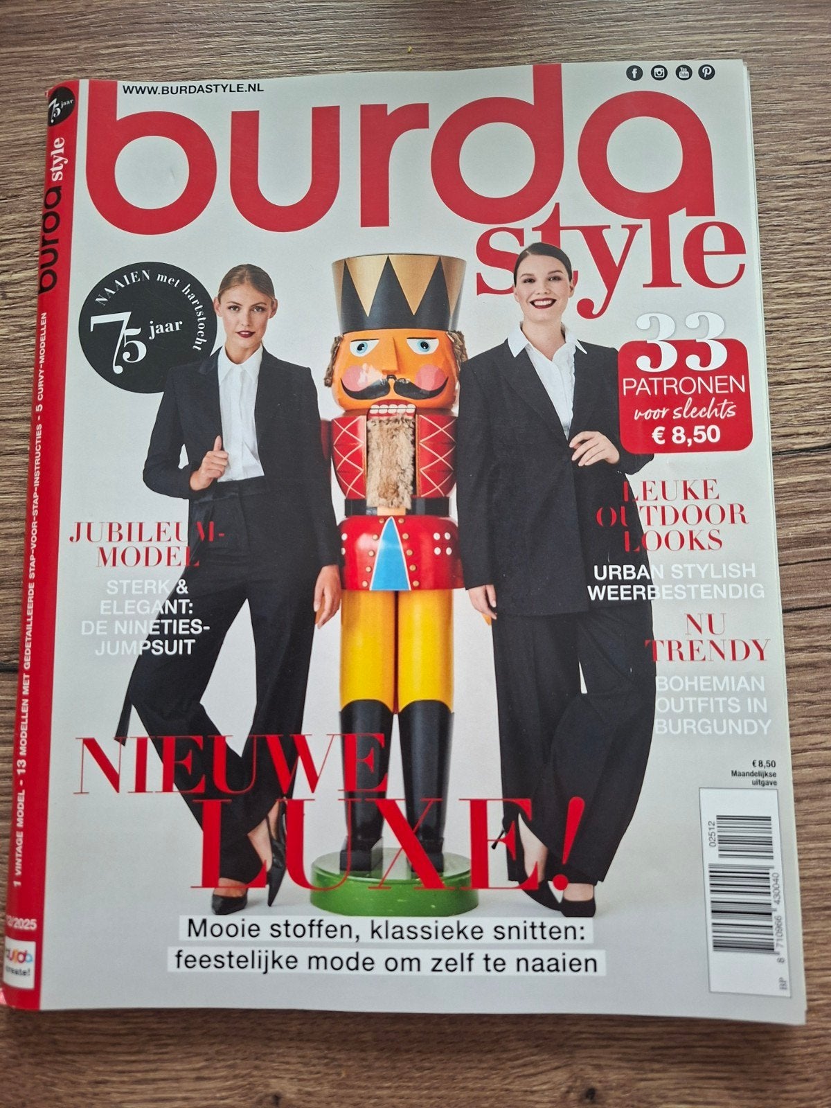 Nieuwe Burda Style Tijdschrift December 2025 - Naaipatronen, Ophalen of Verzenden, Nieuw, Overige typen