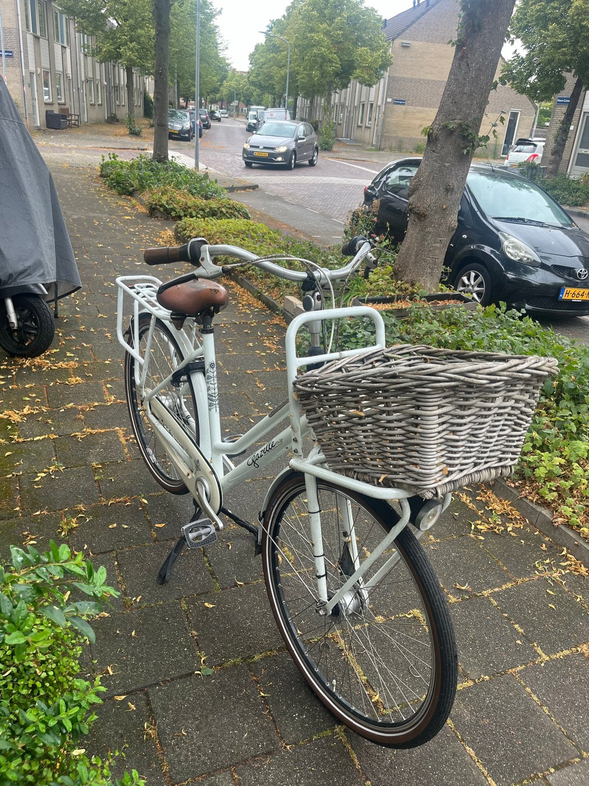 Gazelle fiets met mand - werkt prima, Ophalen of Verzenden, Gebruikt, Gazelle