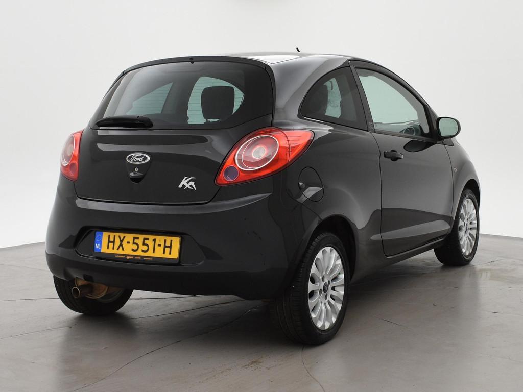 Ford Ka 1.2 TITANIUM + L.M. VELGEN | AIRCO | MISTLAMPEN | EL, Auto's, Ford, Voorwielaandrijving, Stof, Gebruikt, 1242 cc