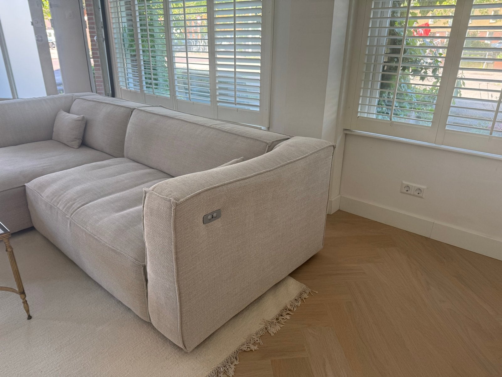 Hoekbank met Elektrische Relaxfunctie, Huis en Inrichting, Banken | Bankstellen, Ophalen, 250 tot 300 cm, Hoekbank, 75 tot 100 cm